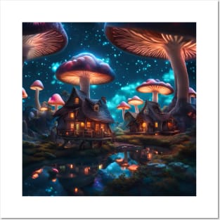 Elf Village Posters and Art